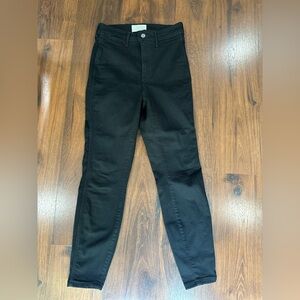 Everlane the way high skinny jeans High Rise Skinny Jeans Size 28 Reg Black